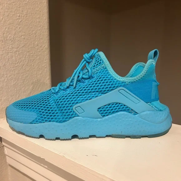 Nike Air Huarache Run Ultra BR Women's 833292-400 Gamma Blue Rare Size 7 - Picture 3 of 9